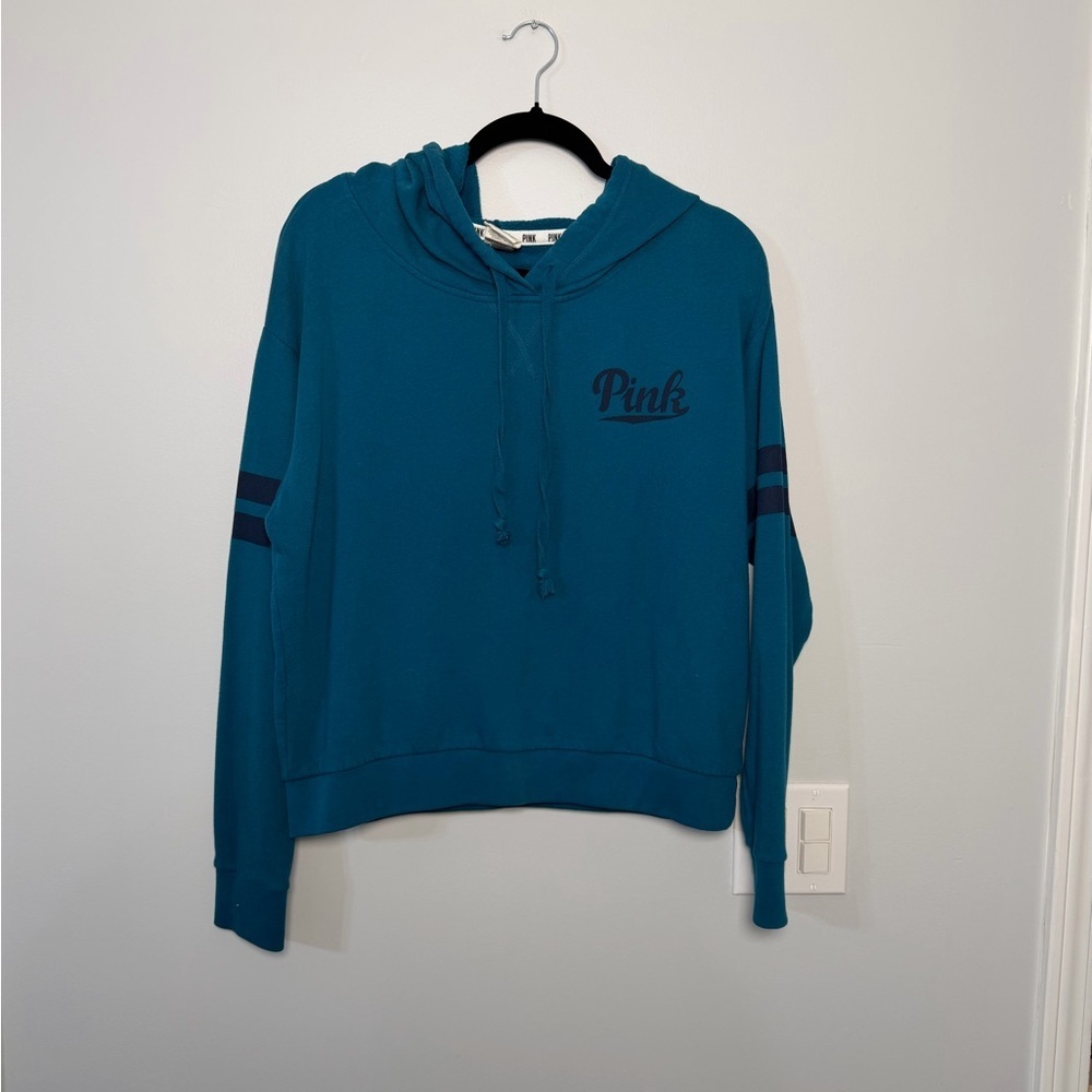 PINK Victoria's Secret Blue Hoodie